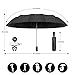 Umbrella Windproof with12 Fiberglass Ribs-Travel Compact Umbrella with Auto Open/Close for Men&Women Ruxy Humy