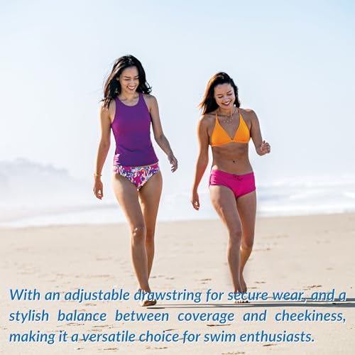 Sporti Women's Swim Shorts: Inspiring Confidence, Comfort and Shape Retaining Cheeky Boyshort- Swim Shorts Women3