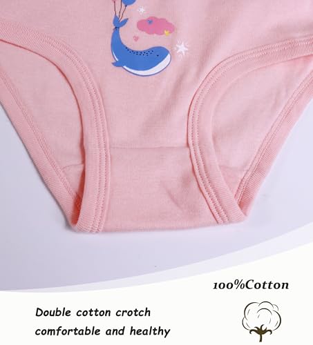 Image of Sladatona Little Girls'Soft Cotton Underwear Comfort Panties Toddler Briefs