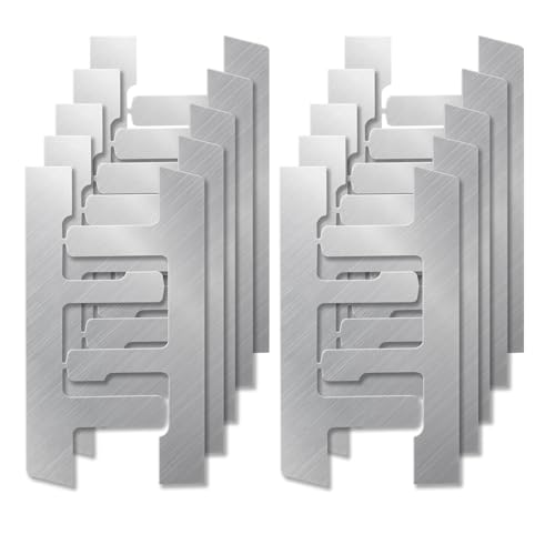 Schalterkasten-Unterstützung Elektrobox F Clips Box Befestigungsgurte Grip-Lock Old Work Switch Box Gurte und Unterstützung für die Verwendung mit Boxen mit Gipsohren (10 Stück)