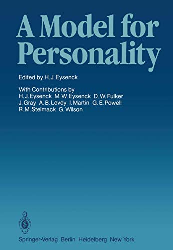 A Model for Personality view 2