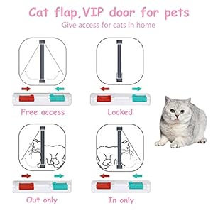 Goteamghjkl Cat Door Flap outer Dimension 99 X 92 4 Approach Locking Giant Cat Door for Inside Exterior Doorways Weatherproof Pet Door for Cats Doggie Kitties and Kittens with Circumference < 248  Cucciolini Doodles Goteamghjkl cat door flap outer dimension 9 9 x 9 2 4 approach locking giant cat door for inside exterior doorways weatherproof pet door for cats doggie kitties and kittens with circumference < 24 8   cucciolini doodles