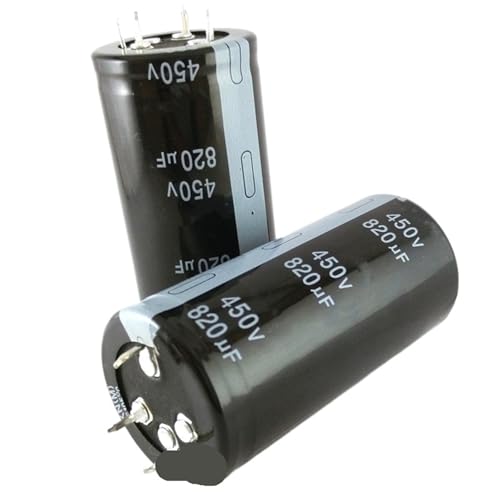 Condensador electrolítico 400V 1000UF 35X60 de aluminio con 4 pines para circuitos electrónicos