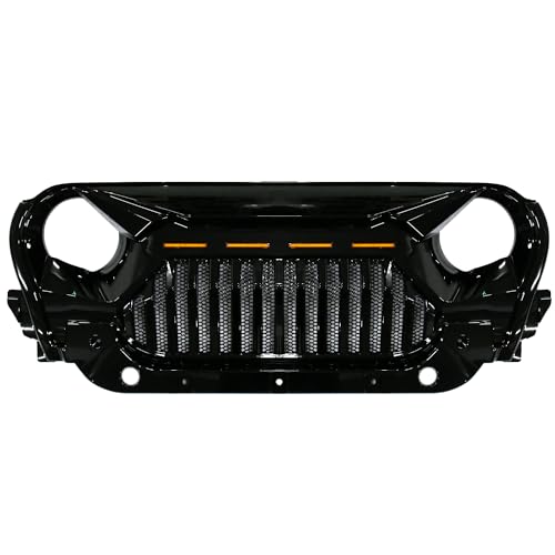 Image of KMH Grill for Mahindra Thar, Black