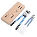 Amzdeal Crimpadora de Terminales Eléctrico 6-50 mm², Alicate Prensa Terminales Kit Ideal...