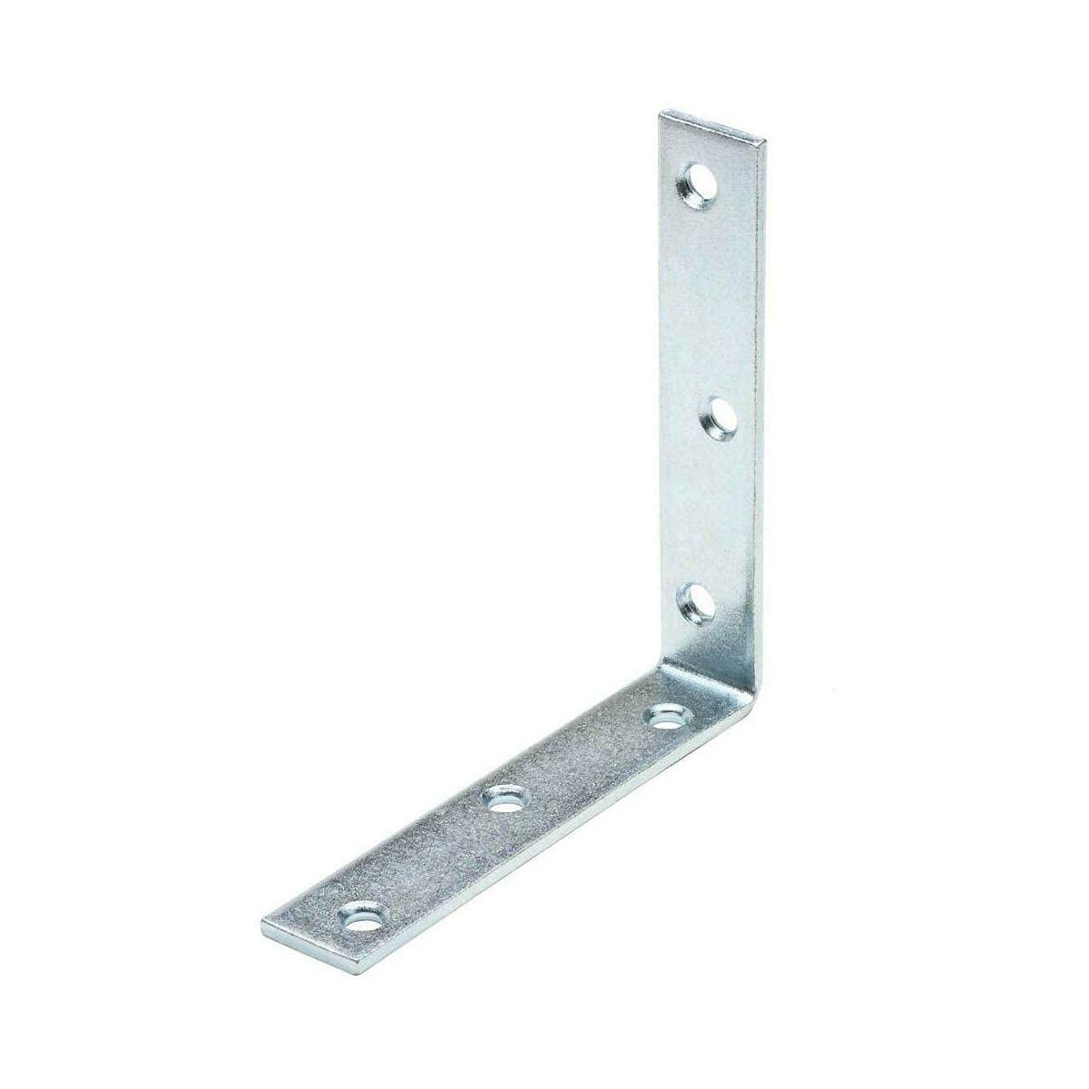 Corner Braces - Zinc Plated Brackets - Right Angle L Shape Bracket 90 Degree (100, 100 x 100 x 22mm)