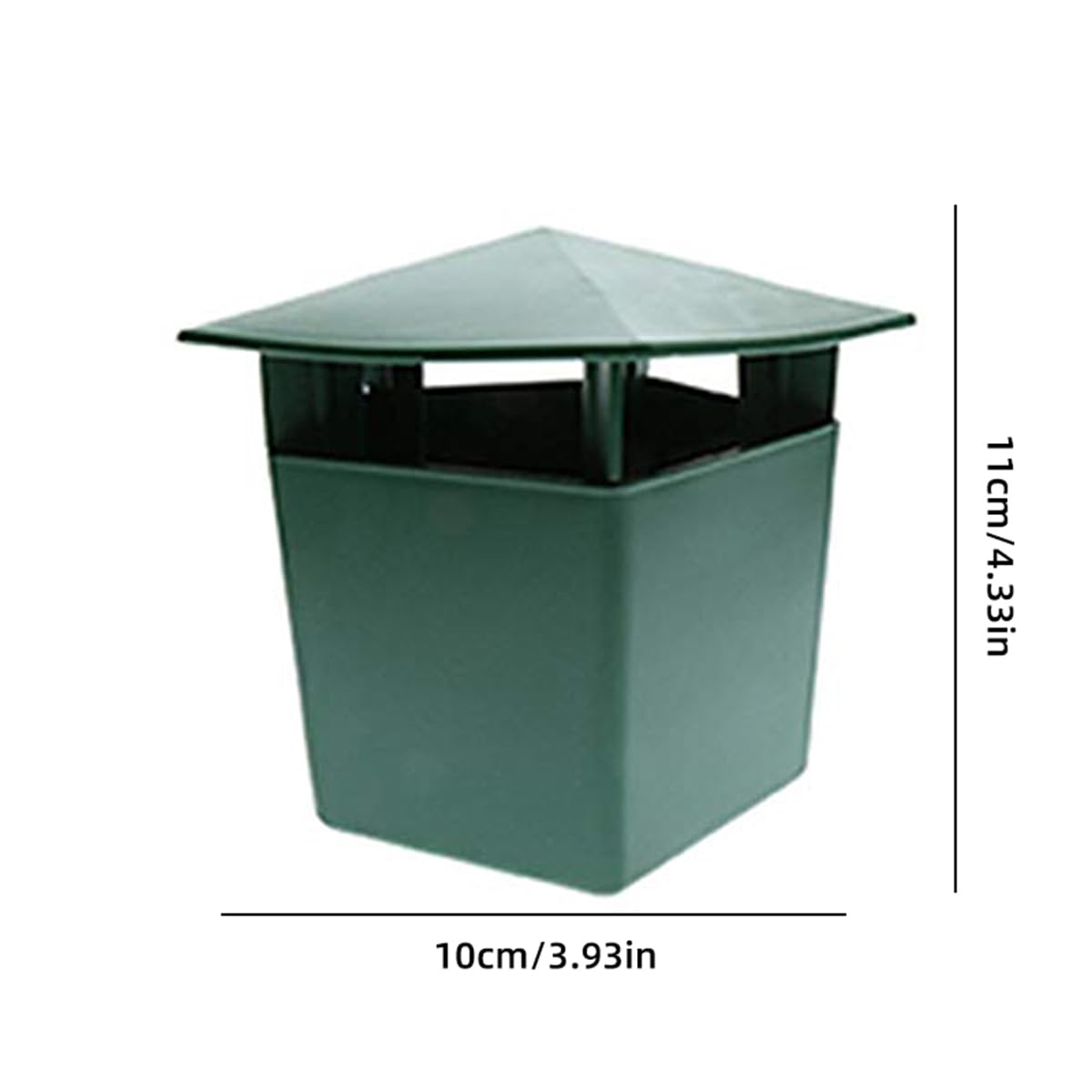 Pièges à Limaces et Escargots, Attrape-Limaces en Plastique Vert, Piège à Bière pour Jardin, Lot de 8 (1)