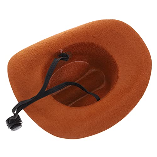 POPETPOP 4 Pçs Chapéu De Cowboy Para Animais De Estimação Chapéu De Cowboy Jeans Chapéu De Palha De