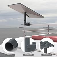 HOLACA Halterung für Starlink Standard 4X/4/Gen3/Mini/Mini X, Verstellbare Rv Ladder Halterung,Zubehör für Starlink Internet Kit Satellite,Variable Mastgrößen 0.8"-1.97" – Ansicht 4