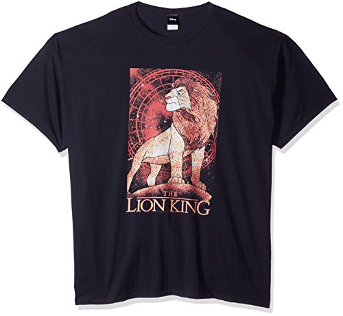T-Shirt Roi Lion Galaxie Disney - Chemise Homme imprimé espace col rond