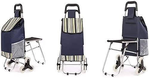 Carretilla ligera plegable con bolsa y asiento miniatura 6