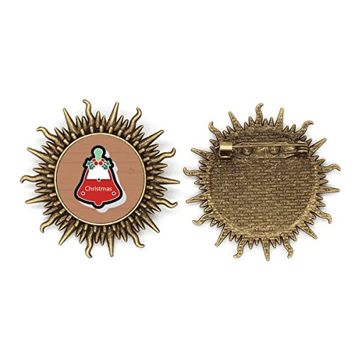Sonne Haken broche MAS Bells en métal pour personnaliser vos vestes et sacs au quotidien