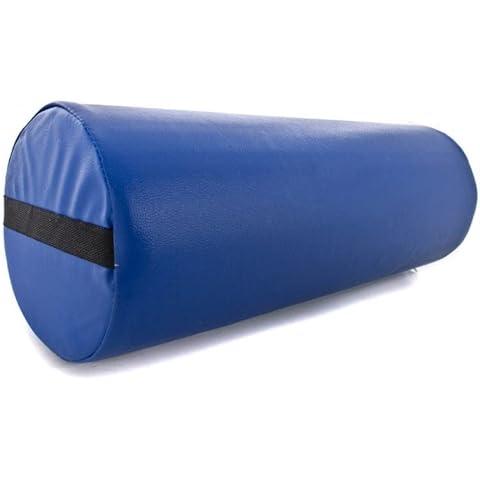 QUIRUMED Cushion Roller 55 x 20 cm Blue Cover