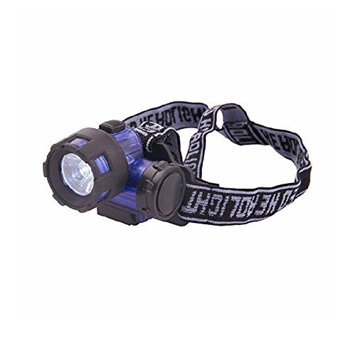 Flipco Head Lamp Plastic Headlamp Headlight Weatherproof LED Flash Light Headlamp Camping Night Outdoor LED