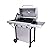 Char-Broil® Performance Series™ TRU-Infrared Cooking Technology 3-Burner with Side Burner Cart Propane Gas Stainless Steel Grill - 463370719