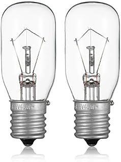 2pcs Microwave Bulb GE WB36X10003-125V 40W Incandescent Lamp Bulbs for Most General Electric