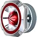 Audiopipe Heavy Duty Super Tweeter (ATR-4053-RED), 400 Watts, Die Cast Aluminum Frame, Candy Red, Diamond Chrome Cutting Fnish, 1.5” Kapton Voice Coil, 4-8 Ohms