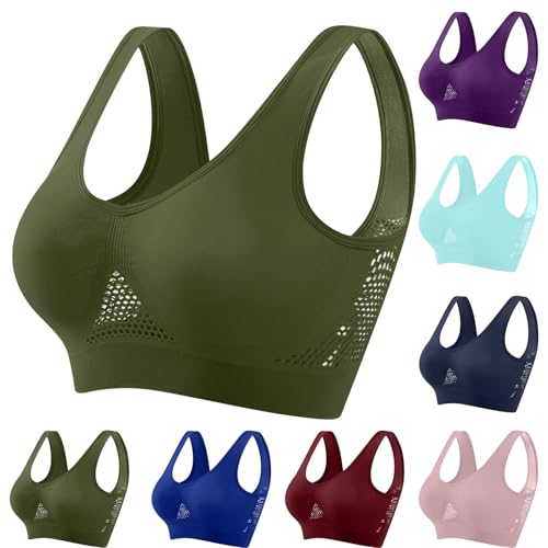 Brasier deportivo transpirable para entrenar sin varillas y con soporte Air Tech