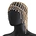 arzgul Ethnic Crystal Fringe Headpiece For Stage Performances Fashion Show Accessories Practical Lightweight Design(Silver)