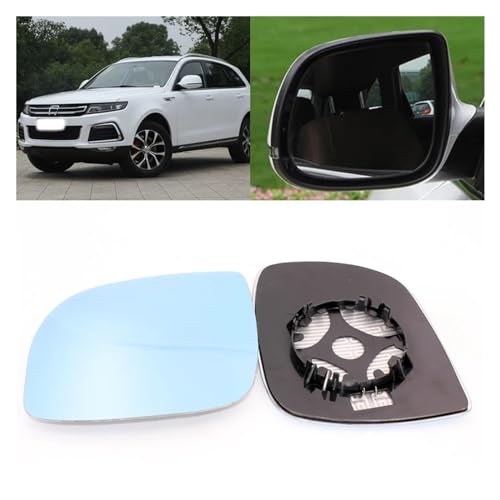 Verre rétroviseur pour ZOTYE T600 avec base chauffante miroir bleu de portière