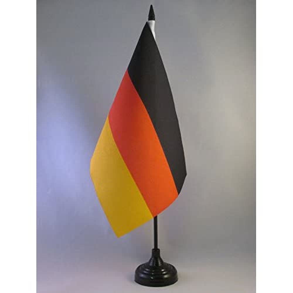 AZ FLAG Bandiera Da Tavolo Germania 22x15cm - Bandierina Tedesca