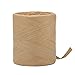 Tenn Well Ficelle de papier d'emballage, 0,6 cm par 200 m, ruban en raphia naturel pour travaux manuels, emballage cadeau, décoration de bricolage (kraft)
