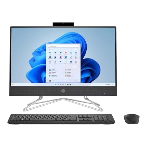 HP 21.5" All-in-One PC (Model: 22-dd0153w) Cover