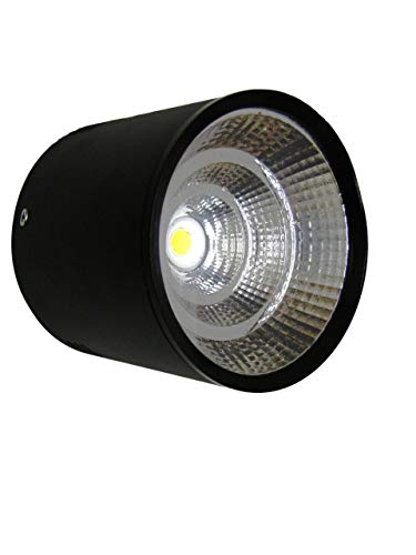 Image of LED COB Surface Ceiling Light 10-Watt (Warm White 3000K, 10W Black)