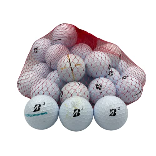 Golf Ball Planet E12 Used Golf Balls 4A/Near Mint (24 Pack White)