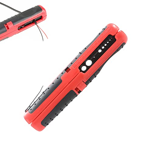 Professionelle Abisolierwerkzeug - Kabelabisolierer Kabel 125 mm SK5 /RG6 /RG59, 8-13mm Universal-Entmantelungswerkzeug Elektriker Werkzeug Kabelentmanteler Cover