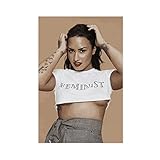 Demi Lovato Poster Leinwand Poster Schlafzimmer Dekor Sport 