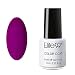 Qimisi Soak Off UV LED Color Gel Polish Lacquer Nail Art Manicure 7ml 1556 Bright Purple