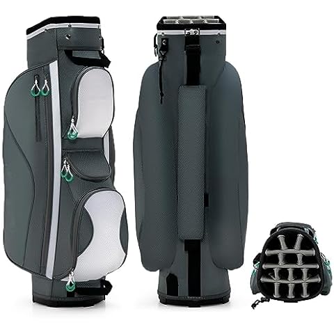SPOTRAVEL Golf Cart Bag with 14 Dividers Cover