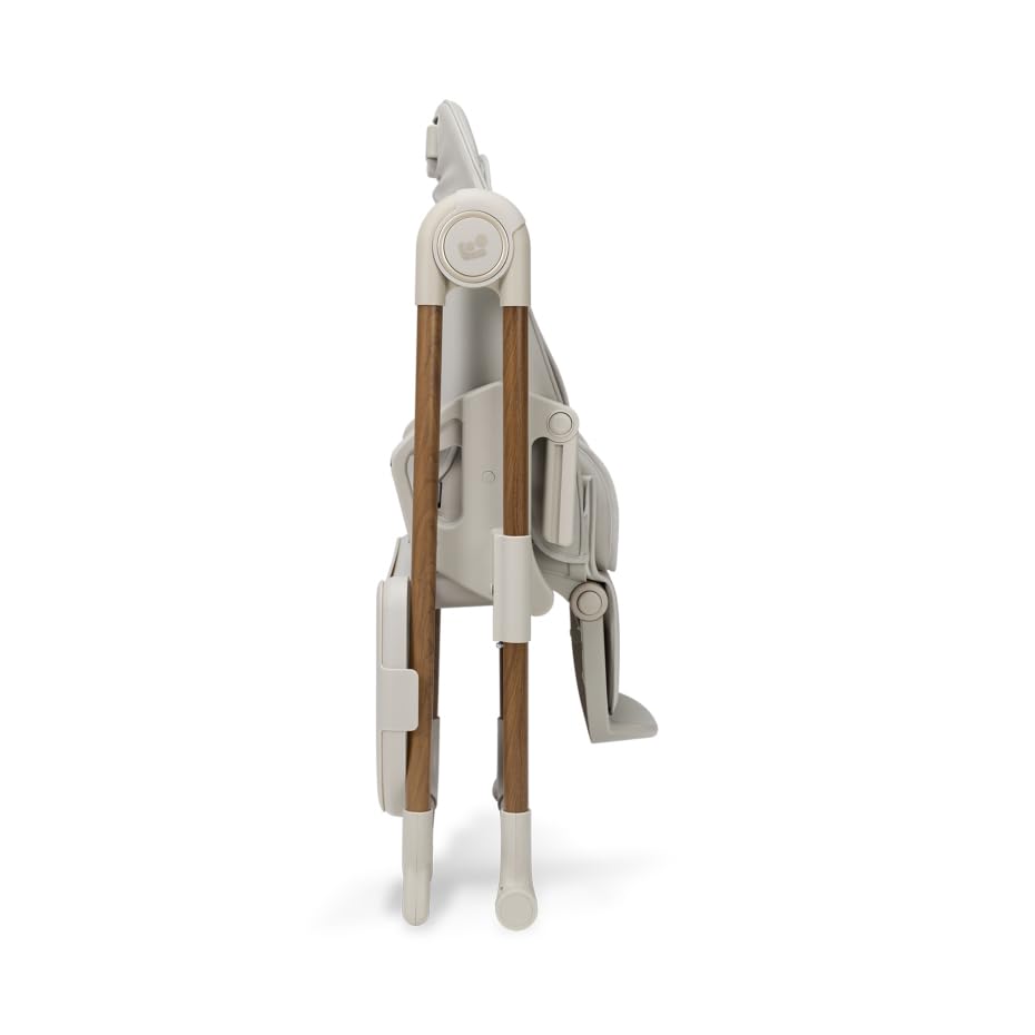 Maxi-Cosi Ava Plus - Trona para bebé, 0-3 años, incrustaciones para recién nacidos, silla alta compacta y plegable, ligera 9,62 kg, 6 ajustes de altura, bandeja extraíble con una sola mano, 2 ruedas