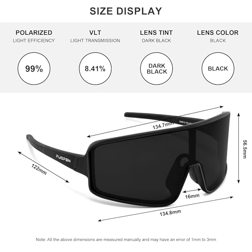FUOFEN Shield Sports Sunglasses