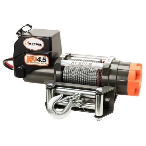 Winche eléctrico KEEPER KU4.5 12V 4500lb resistente