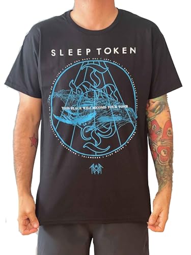 Sleep Token Tomb Men's Oversized Premium Quality T-Shirt