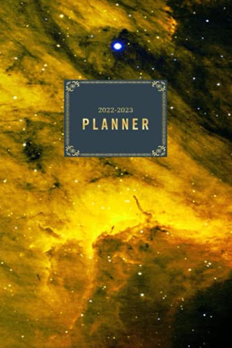 Notebook: Space Galaxy 2022-2023 Weekly Planner: Large 2 Year Planner. Weekly At A Glance Organizer With Galaxy Cover #7 image 2
