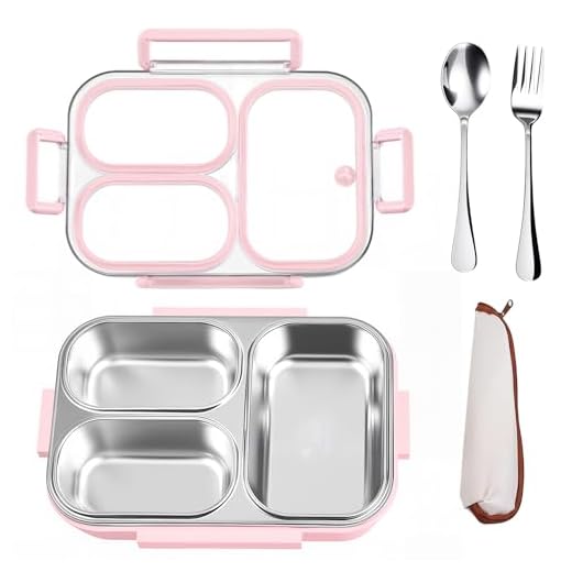 VACAID 25oz Stainless Steel Leakproof Lunch Kit