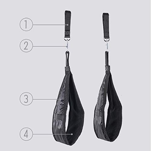 Sangles abdo de suspension pour barre de traction musculation - 5