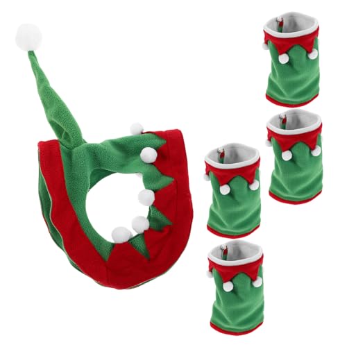 Set de costume de cheval en velours avec bonnet et protège-jambes confortables