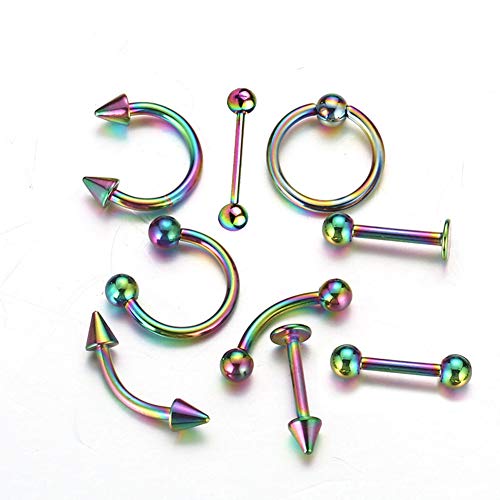 piercing lingua fluo