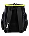 ARENA Spiky III Backpack 35 Unisex Travel Sports Gym Backpack for Men and Women, Training Gear Equipment Bag for Swimmers, 35 Liters, Navy/Neon Yellow