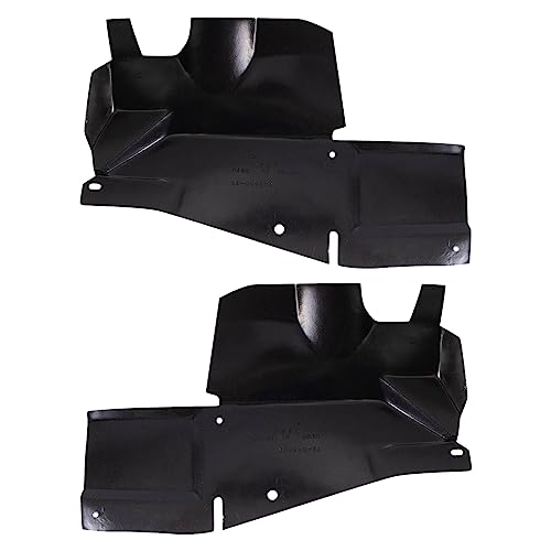 Image of TRQ Front Inner Fender Liner Set Compatible with 2004-2007 Pontiac Grand Prix GM1249146 GM1250134
