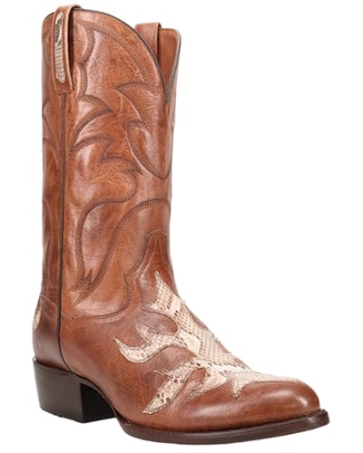 Dan Post Men's Exotic Snake Western Boot Round Toe - Dps1160