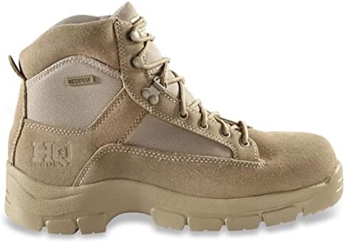 HQ ISSUE Men’s 6” Desert Tactical Boots Waterproof Military Combat Hiking Shoes Review | Image 1