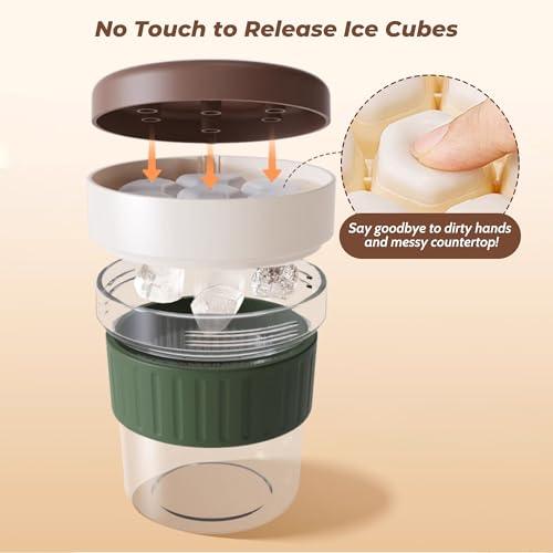 Vaso para Cubos de Hielo con Tapa y Moldes 380ml miniatura 2