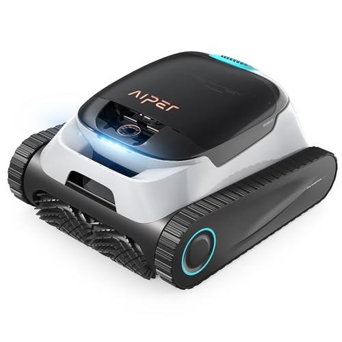 AIPER Scuba N1 Cordless Robotic Pool Cleaner, Wall & Waterline