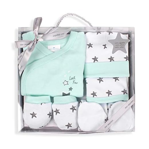 Don Algodón Set Regalo 5 Piezas Estrella Verde