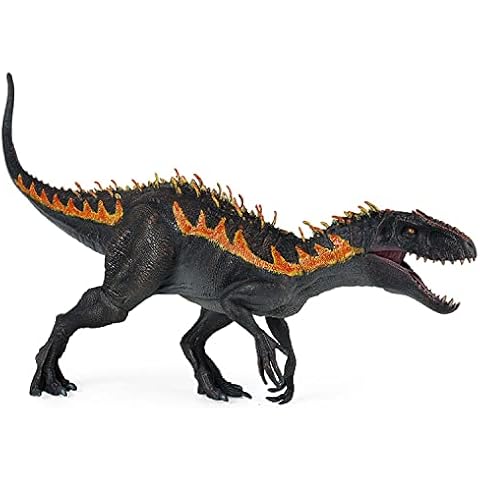 HOMNIVE Dinosaur Eggs, 1PCS TPR Elastic Dinosaur Toys Stress Relief Toys for Cupcake Toppers, Learning Educational Toys, Birthday Party Gift for Kids Toddlers (Tyrannosaurus Rex) Cover